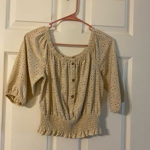 GEMSTONE CROPPED TOP